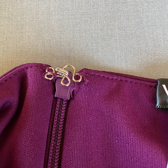 VENUS Ruched Body Con Dress XS Fuchsia - Picture 9 of 9